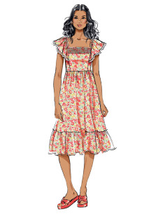 Patron de robe - Butterick 6872 2