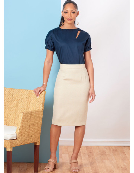 Patron de haut - Butterick 6875