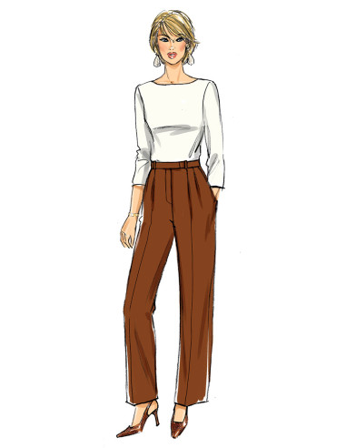 Patron de pantalon et short - Butterick 6878