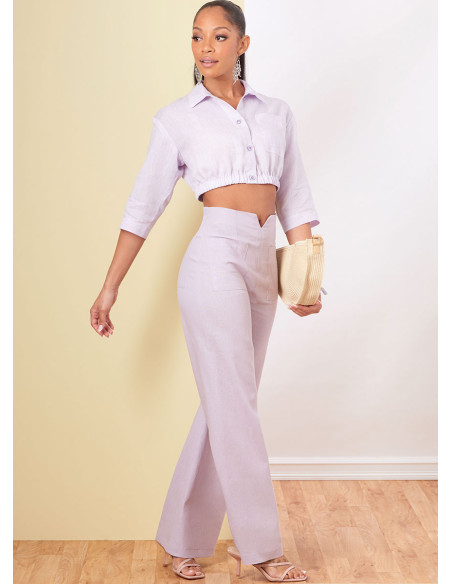 Patron de chemise, pantalon et short - Butterick 6880