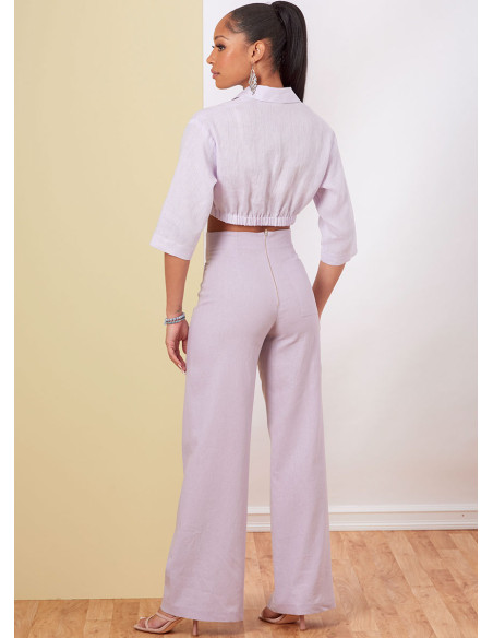 Patron de chemise, pantalon et short - Butterick 6880