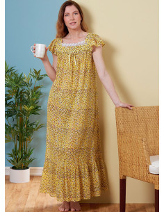 Patron de haut, chemise de nuit et short - Butterick 6883 2
