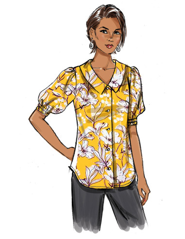 Patron de haut - Butterick 6895