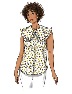 Patron de haut - Butterick 6896 2