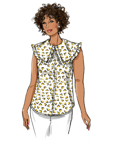 Patron de haut - Butterick 6896