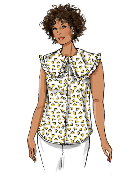 Patron de haut - Butterick 6896