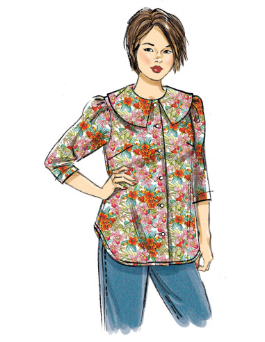 Patron de haut - Butterick 6896