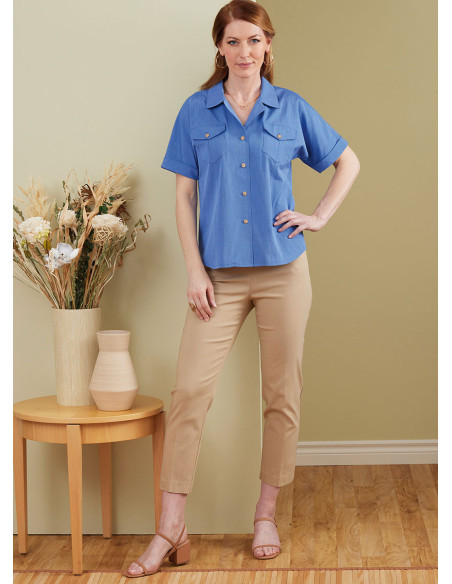 Patron de haut - Butterick 6898