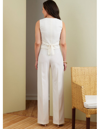 Patron de gilet, pantalon et short - Butterick 6901