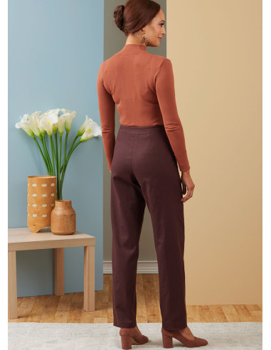 Patron de pantalon avec ceinture - Butterick 6910