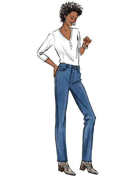 Patron de jean - Butterick 6911
