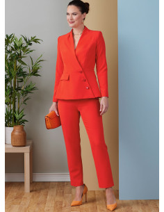 Patron de veste et pantalon - Butterick 6915