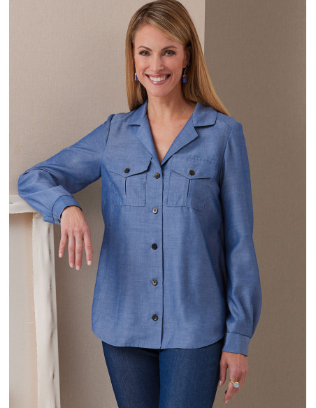 Patron de chemise - Butterick 6924
