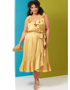 Patron de robe et ceinture - Butterick 6927