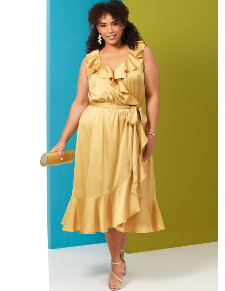 Patron de robe et ceinture - Butterick 6927