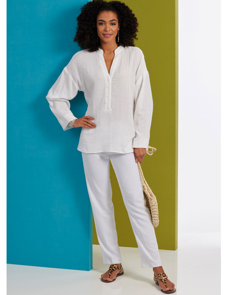 Patron de haut et tunique - Butterick 6929