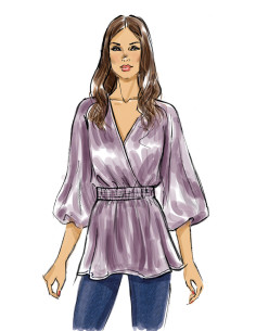 Patron de haut - Butterick 6930 2