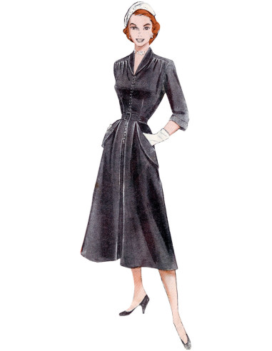 Patron de robe vintage - Butterick 6956