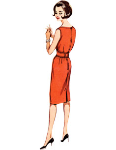 Patron de robe vintage - Butterick 6955