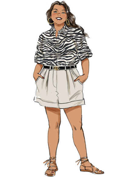 Patron de chemise - Butterick 6947