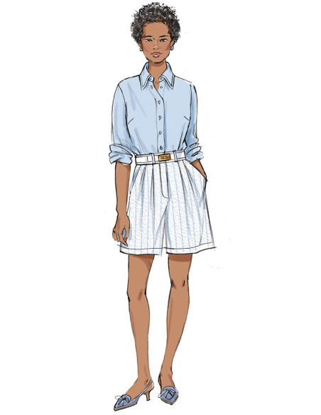 Patron de chemise - Butterick 6946
