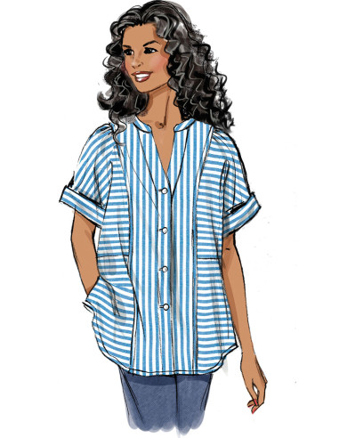 Patron de haut - Butterick 6943