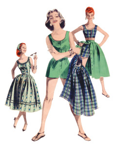 Patron de robe vintage - Butterick 6939