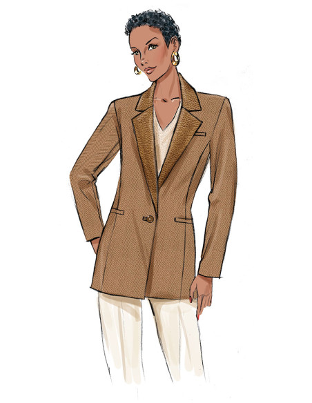 Patron de veste - Butterick 6960
