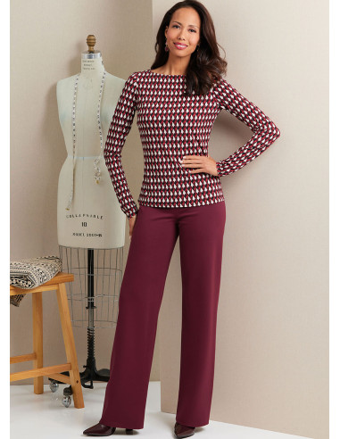 Patron de hauts - Butterick 6966