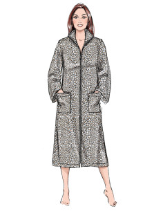 Patron de peignoir - Butterick 6967 2