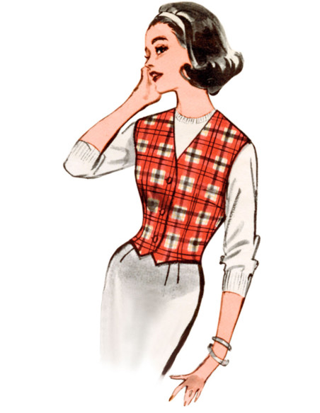 Patron de gilet - Butterick 7018