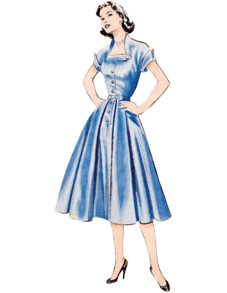 Patron de robe - Butterick 7019