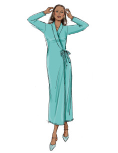 Patron de robe - Butterick 6976 2