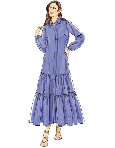 Patron de robe - Butterick 6977