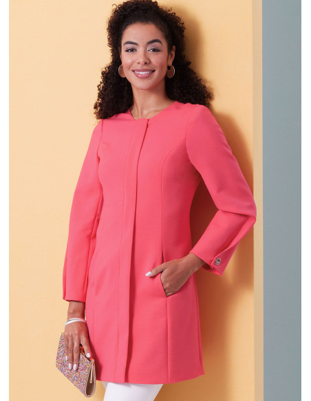 Patron de veste ajustée - Butterick 6979