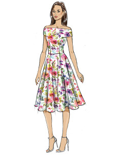 Patron de robe - Butterick 7006 2