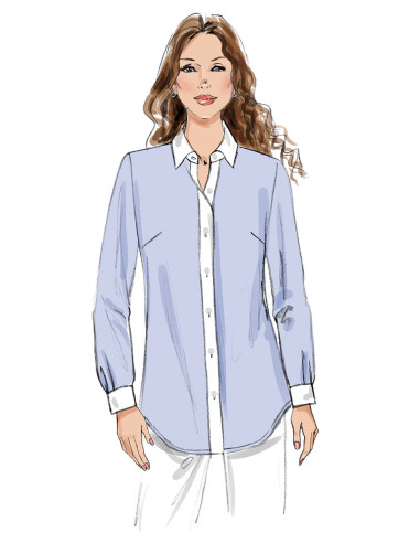 Patron de chemise - Butterick 7010