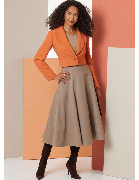 Patron de veste - Butterick 7012