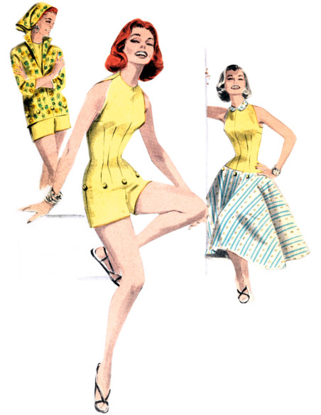 Patron de combi-short - Butterick 6989