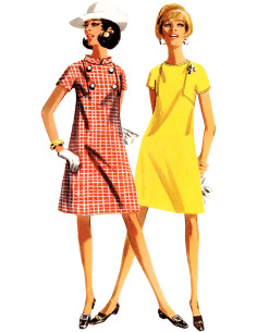 Patron de robe vintage - Butterick 6990