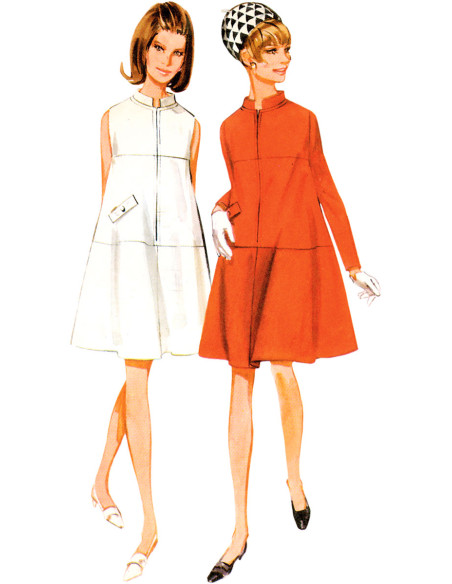 Patron de robe vintage - Butterick 6991