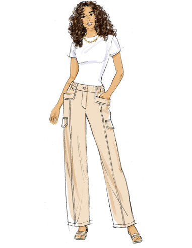Patron de short ou pantalon - Butterick 6998