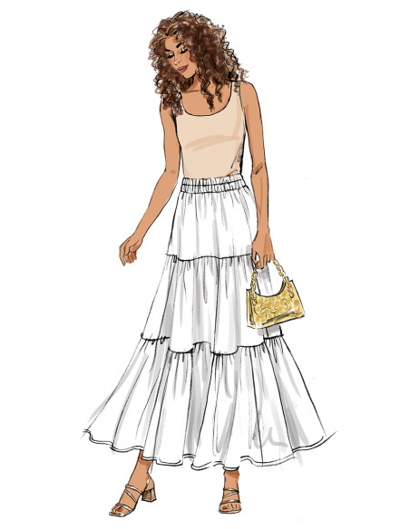 Patron de jupe - Butterick 6999