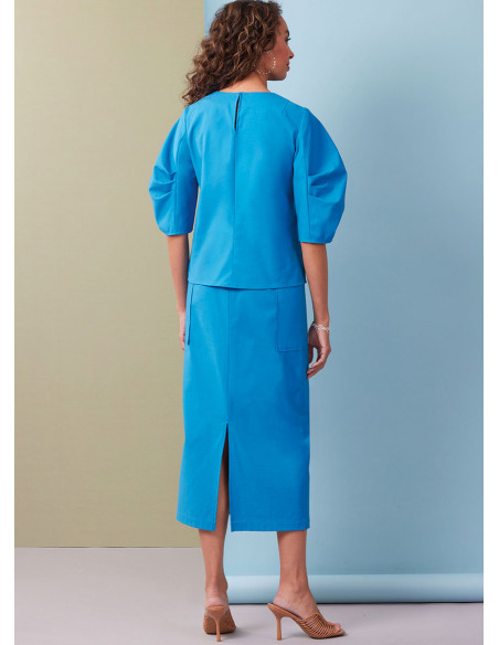 Patron de haut - Butterick 7002