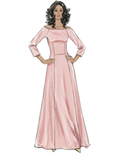 Patron de robe de mariée - Butterick 6639 2