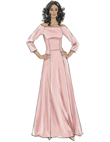 Patron de robe de mariée - Butterick 6639