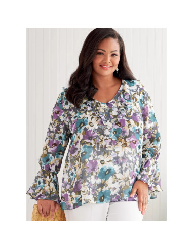 Patron de haut - Butterick 6814