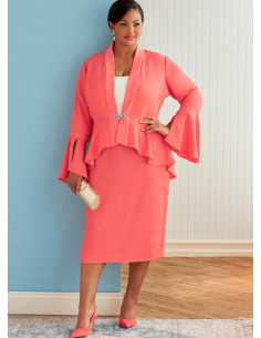 Patron de veste et jupe - Butterick 6821