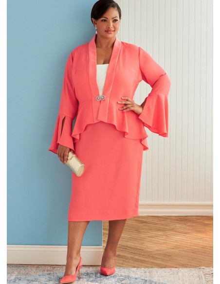 Patron de veste et jupe - Butterick 6821