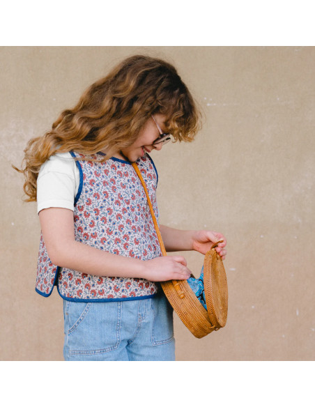 Patron de plastron ou pull sans manches Brisbane kids - Ikatee
